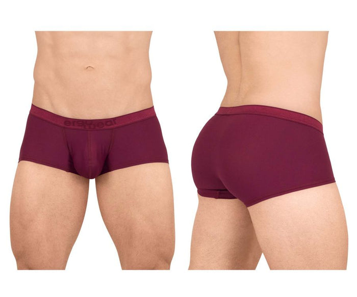 Clever Moda ErgoWear EW1658 SLK Trunks Color Burgundy