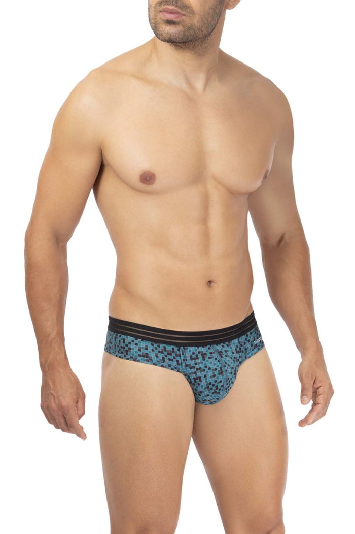 Clever Moda HAWAI 42328 Microfiber Thongs Color Green