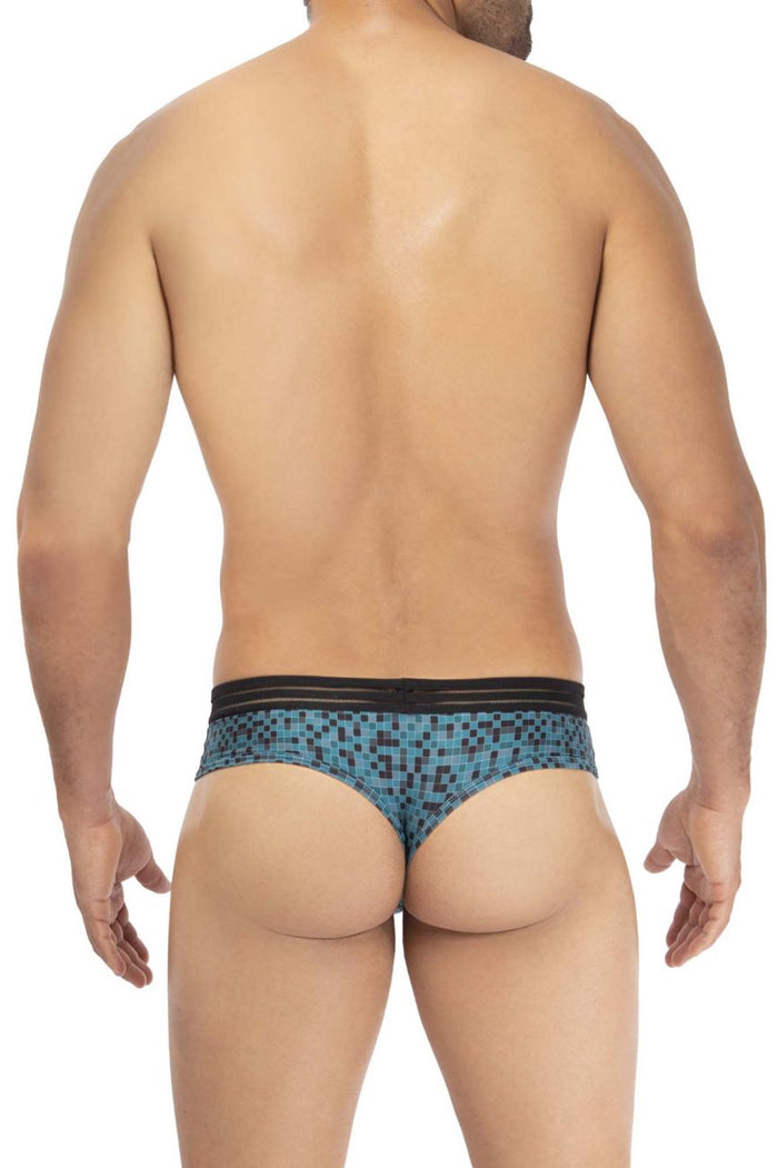 Clever Moda HAWAI 42328 Microfiber Thongs Color Green
