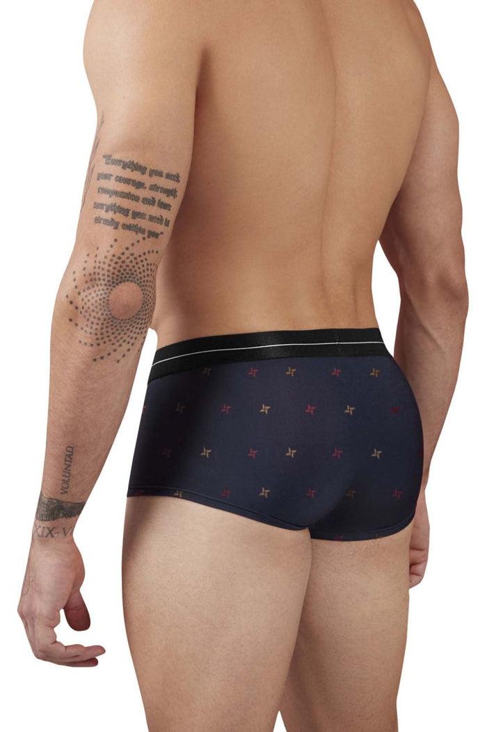 Clever Moda HAWAIR 42530 Printed Microfiber Briefs Color Blue