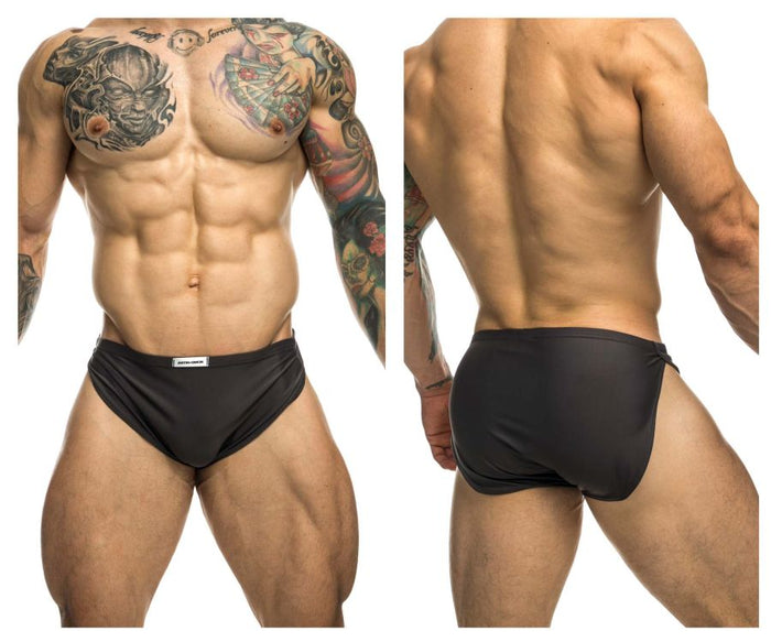 Clever Moda JUSTIN+SIMON XSJ09 Running Shorts Color Gray