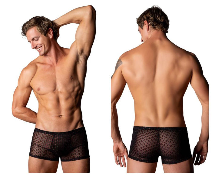 clever moda Male Power 143-296 Widow Maker Mini Pouch Short Color Black