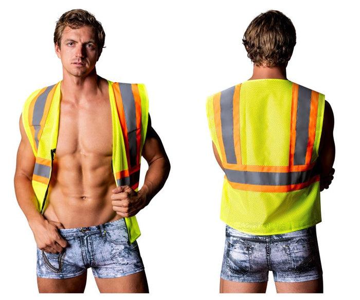 clever moda Male Power MPC-010 Working Hard Costume Color Denim