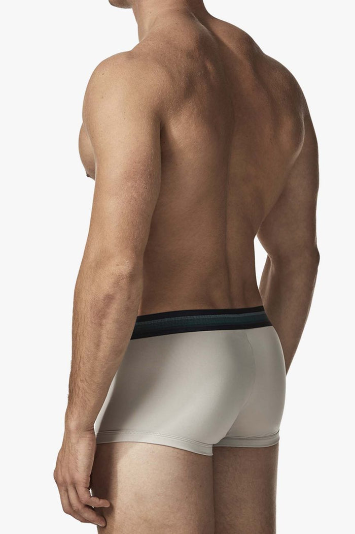 Clever Moda Papi UMPA107 2PK Microflex Performance Trunks Color Gray-Blue
