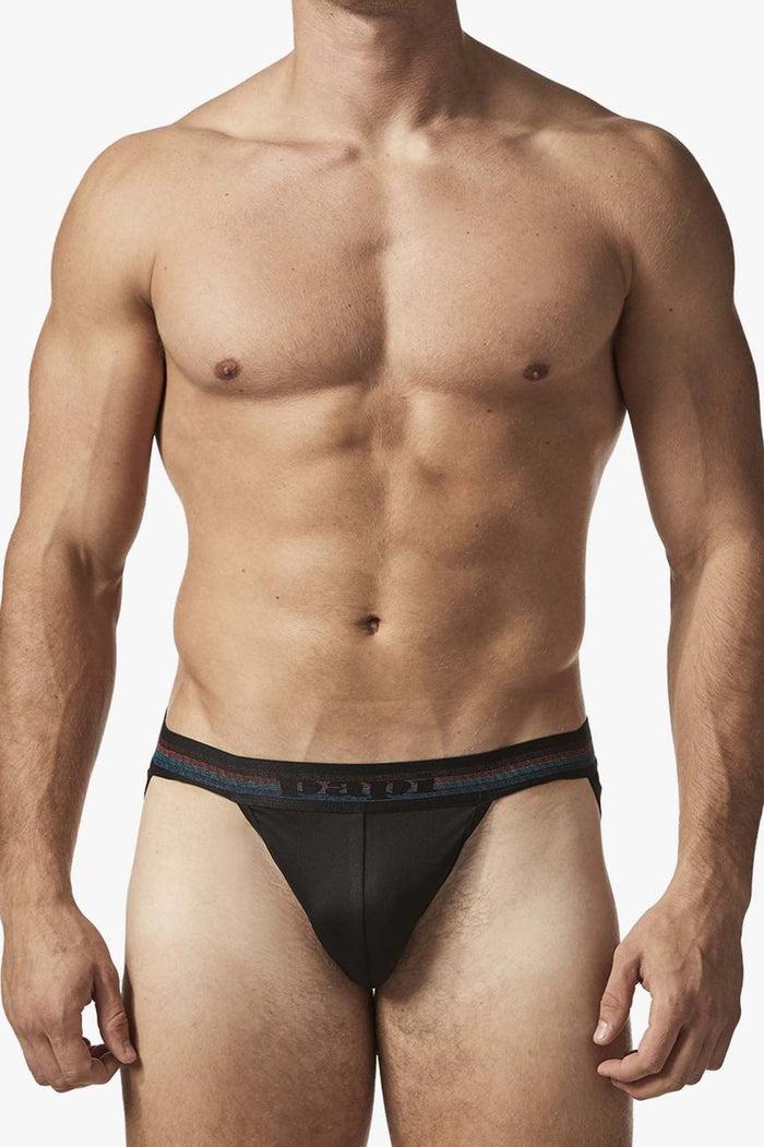Clever Moda Papi UMPA108 2PK Microflex Performance Jockstrap Color Blue-Black