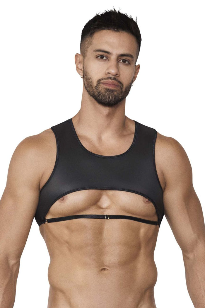 Clever Moda Pikante PIK 1396 Energy Crop Top Color Black
