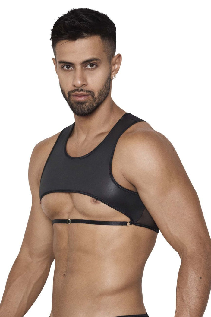 Clever Moda Pikante PIK 1396 Energy Crop Top Color Black