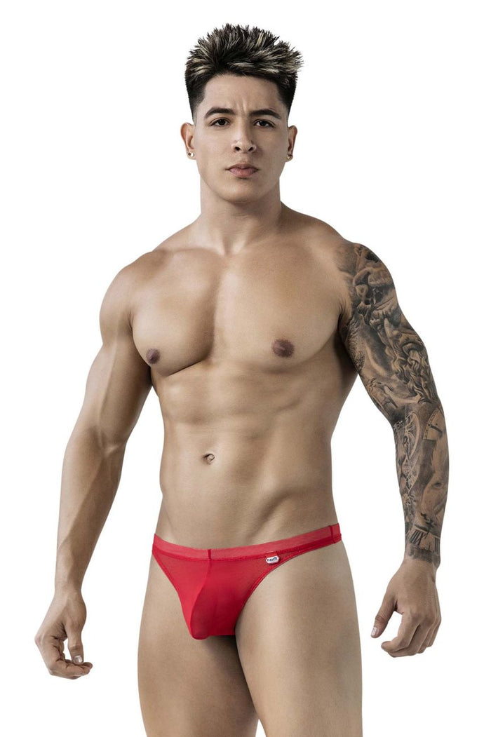Clever Moda Pikante PIK 1823 Luxury Thongs Color Red
