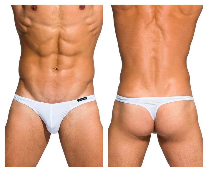Clever Moda Private Structure DGEMU3545BT Desire Glaze Thong Color White