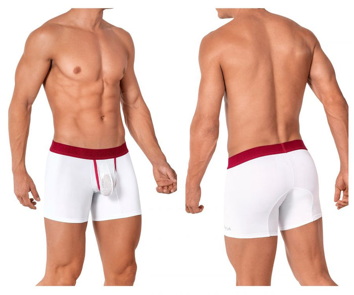 Clever Moda Roger Smuth RS019 Boxer Briefs Color White