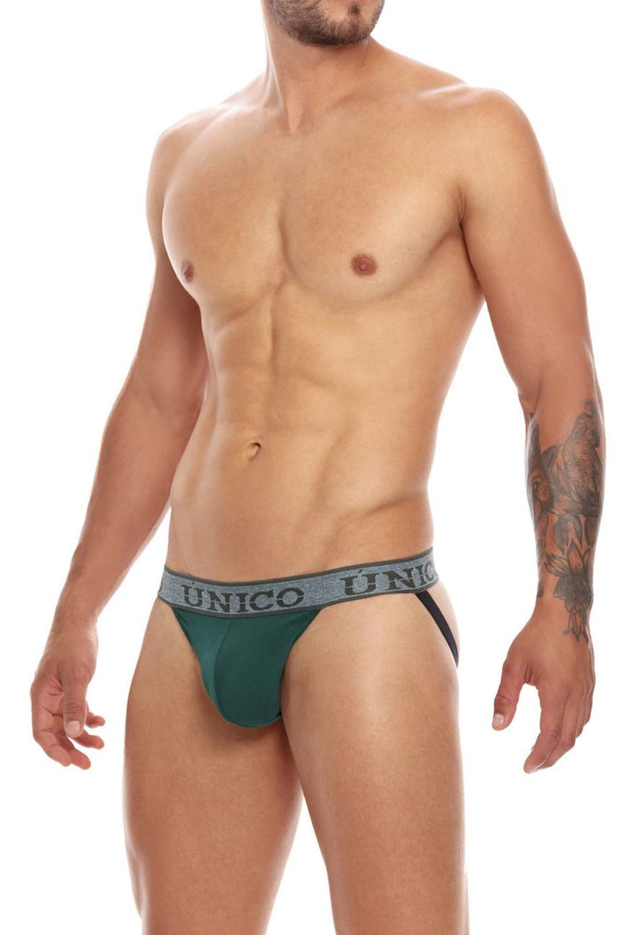 Clever Moda Unico 19160301203 Hilarious Jockstrap Color 43-Green