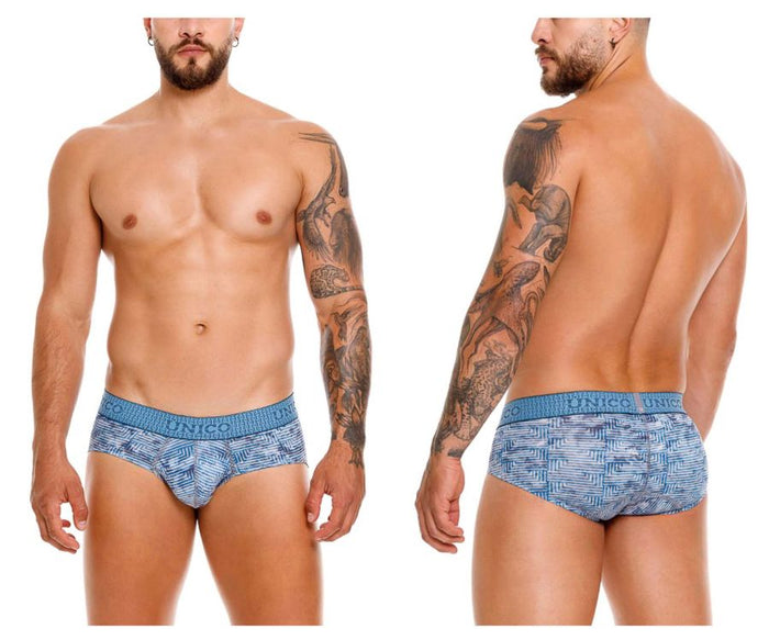 clever moda Unico 25020101111 Ostion Briefs Color 46-Blue
