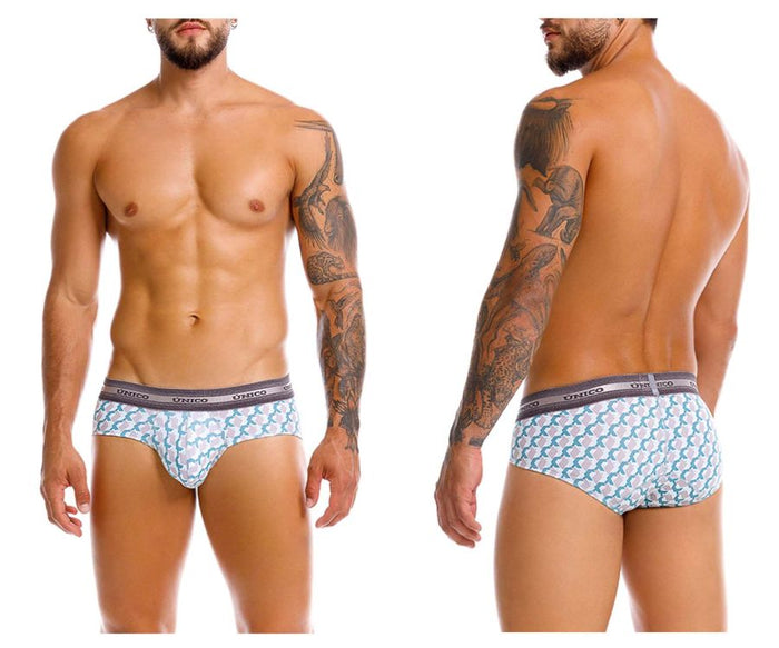 clever moda Unico 25040101115 Caterva Briefs Color 43-Printed