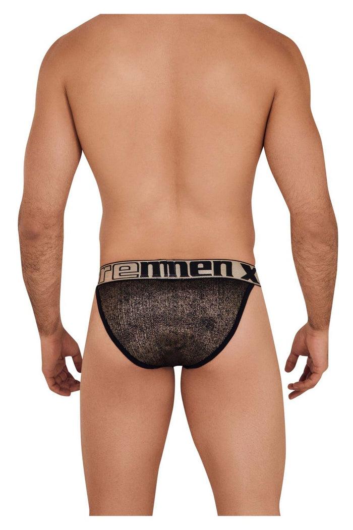 Clever Moda Xtremen 91089X Frice Microfiber Bikini Color Black