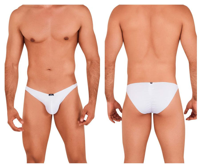 Clever Moda Xtremen 91093X Microfiber Bikini Color White