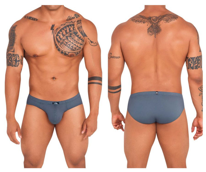 Clever Moda Xtremen 91142 Ultra-soft Briefs Color Dark Gray